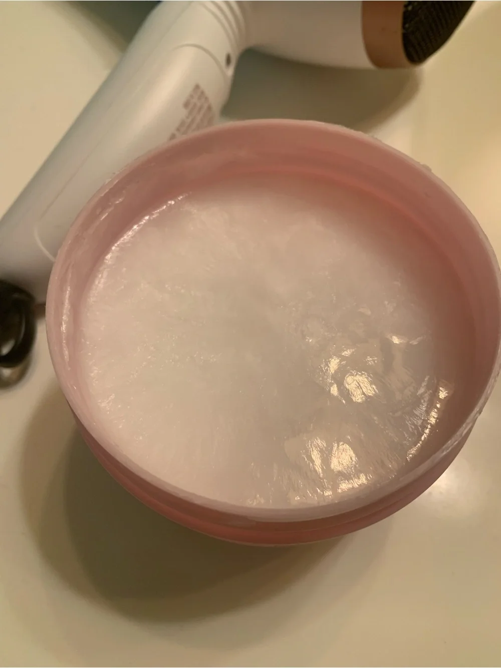 L C Pink Hair Mask with Keratin & Argan Oil